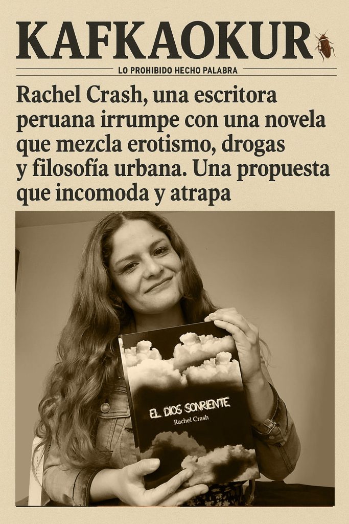 Rachel Crash autora de El Dios Sonriente